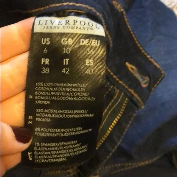 Liverpool isabell skinny bootcut jeans 6/28 - Picture 2 of 4